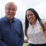 Rodolfo Hernández y su fórmula Vicepresidencial Marelen Castillo
