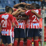 Junior venció a Atlético Bucaramanga por la mínima diferencia .Foto Dimayor