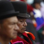 El cuerpo de Montaño, de 53 años, fue encontrado por las autoridades en una zona boscosa del sector de La Rejoya, en Popayán, la capital departamental. El Instituto de Estudios para el Desarrollo y la Paz (Indepaz) dijo en redes sociales que "Montaño era un reconocido líder indígena, miembro de la comunidad misak en el Cauca". EFE/Ernesto Guzmán