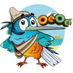 Un colibrí, la mascota de juegos Centroamericanos y del Caribe de Mar y Playa