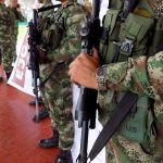 Militares colombianos-