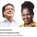 Gustavo Petro y su fórmula Vicepresidencial