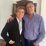 Presidente Electo Gustavo Petro se reunió con la Alcaldesas de Bogotá , Claudia López