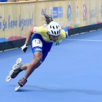 Maria Fernanda Timms Ariza no dio opción a sus rivales en la final y con un tiempo de 45.573, se colgó el oro.