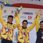 Prueba de Ruta Juegos BolivarianosValledupar2022🥇Aldemar Reyes (COL),🥈Rodrigo Contreras (COL) y🥉Jefferson Cepeda (ECU)