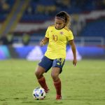 Leicy Santos, centrocampista del Atlético de Madrid, destaca en la lista de 23 jugadoras convocadas por el seleccionador de Colombia