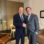 Entrevista del excandidato presidencial, Rodolfo Hernández con el presidente electo, Gustavo Petro