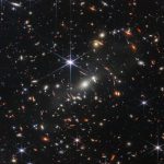 La visión infrarroja más profunda y nítida del universo hasta la fecha, ¡el primer campo profundo de Webb!.Foto LA NASA
