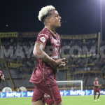Deportes Tolima derrotó por 2-0 a un Deportivo Cali que tuvo que jugar con diez jugadores durante una gran parte del encuentro.Foto DIMAYOR