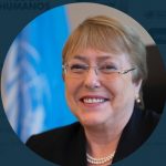 Michelle Bachelet, alta comisionada para los Derechos Humanos de la ONU