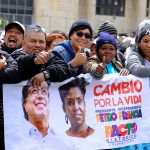 Asistentes a la ceremonia de Posesión del presidente Petro. Foto Nelson Cárdenas