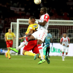 Independiente Santa Fe ganó el duelo de la inefectividad frente al arco ante Deportivo Pereira gracias a la puntería del ingresado Andrey Estupiñán.Foto DIMAYOR
