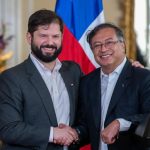 Gustavo Petro de Colombia y Gabriel Boric de Chile