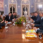 Presidente Gustavo Petro se reunió en su primer día de gobierno, en la Casa de Nariño, con la junta directiva de la Federación Colombiana de Municipios