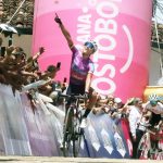 Una vez más la corredora Diana Peñuela (DNA Pro Cycling) se quedó con el triunfo de etapa de la vuelta a Colombia Femenina