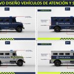 Nuevos vehiculos del Esmad.Foto Policía Nacional