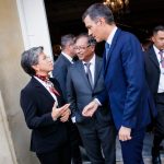 Encuentro presidente de Gobierno español, Pedro Sánchez; presidente de Colombia Gustavo Petro; y Alcaldesa Mayor.