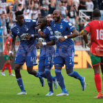 El atacante bogotano al servicio de Millonarios Daniel Ruíz entró a la galería de los diez anotadores más rápidos en la historia del fútbol colombiano al marcar esta tarde un gol a los 11 segundos con el que abrió el camino de la victoria por goleada del cuadro Embajador 4 goles por 1 sobre Cortuluá .Foto DIMAYOR