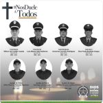 El país está de luto. Condenamos con la mayor vehemencia la acción terrorista que cobró la vida de 7 de nuestros policías en el corregimiento de San Luis, en Palermo Huila. General Sanabria. Foto Policía Nacional