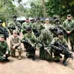 La comandante del comando sur de Estados Unidos, Laura Richardson de visita en Colombia