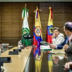 Reunión claudia lópez seguridad alcaldía de Bogotá