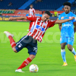 Atlético Junior se convirtió en el segundo finalista de la Copa Colombia luego de derrotar, por la vía de los penales, a un Unión Magdalena que se quedó fuera del torneo pese a que llegaba al juego en su estadio con la ventaja. Foto DIMAYOR