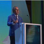 Ministro de Transporte, Guillermo Reyes, en la Convención Internacional de Seguros 2022 que se realiza en Cartagena