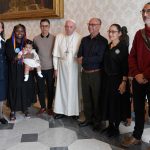 El Papa recibió en audiencia privada a los miembros de la Mesa Nacional de participación efectivas de las víctimas de Colombia. Foto Vatican News