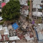 Explosión en Barrancabermeja. Foto Cortesía