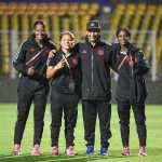 Preparadas para el juego del martes 🆚 🇲🇽 por la Copa Mundial de la FIFA Femenina Sub 17