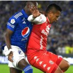 Millonarios-Santa Fé en un Clásico Bogotano. Foto DIMAYOR