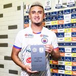 Jerson Malagón.fue la figura del partido Medellín-Pasto