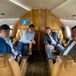 La delegación del Gobierno Petro viajó, en un avión de la Fuerza Aérea, a Venezuela para reinstalar la mesa de negociaciones con el ELN. Foto Cortesía