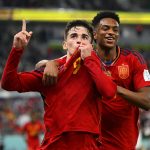 Jugadores de España celebran triunfo ante Costa Rica por 7-0 .Foto FIFA
