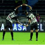 Deportivo Pereira derrotó 2-0 al Atlético Junior, en la última jornada de los cuadrangulares y se clasificó a la final del Torneo Finalización de la Liga colombiana, donde enfrentará a Independiente Medellín. Foto DIMAYOR