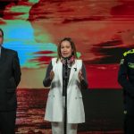 La ministra de Salud lanzó este jueves la campaña #ElCambioEsSinPólvora.Foto Presidencia de la República