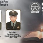Dos policías ofrendaron su vida en el cumplimiento del deber