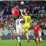 En-Nesyri se vistió de héroe y le dio el pase a Marruecos a semis de la Copa Mundial FIFA por primera vez en su historia.Fotos FIFA