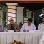 Mesa de diálogo entre el Gobierno Nacional y el ELN. Caracas, Venezuela.  picture alliance