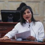 Ministra de Minas y Energía, Irene Vélez ante el Congreso