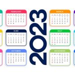 Calendario 2023 Imagen de rawpixel.com en Freepik