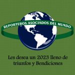 Saludo de año Nuevo de parte de Reporteros Asociados Del Mundo