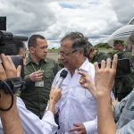 Presidente Petro Da declaraciones a la prensa