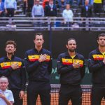 Equipo Colombia Copa Davis. Foto: Fedecoltenis.