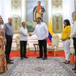En el Palacio de Miraflores de Caracas, tuvo lugar el II encuentro entre los Presidentes Maduro y Petro