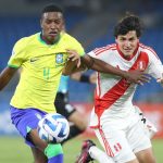 Triunfo brasileño sobre Perú en el inicio del Sudamericano Sub20 Colombia 2023