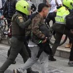 Personas detenidas injustamente durante el paro nacional en Colombia