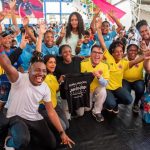 La presentación de Linda Caicedo como la primera Embajadora de la Juventud Resiliente, contó con la participación de Francisco L. Palmieri, Embajador Encargado de la Embajada de Estados Unidos en Colombia; María Isabel Urrutia, ministra del Deporte; coronel William Castaño Ramos, director de la Dirección de Carabineros y Protección Ambiental de la Policía Nacional, y Anu Rajamaran, directora de USAID Colombia. Foto Embajada USA en Colombia