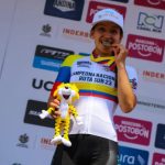 La corredora antioqueña Stefanía Sánchez fue la mejor de las Damas de la categoría Sub-23 en la prueba de ruta de los Campeonatos Nacionales 2023