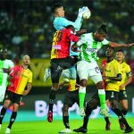 Nacional venció a Pereira en la ida de la Superliga y llegará con ventaja al Atanasio .Foto Dimayor